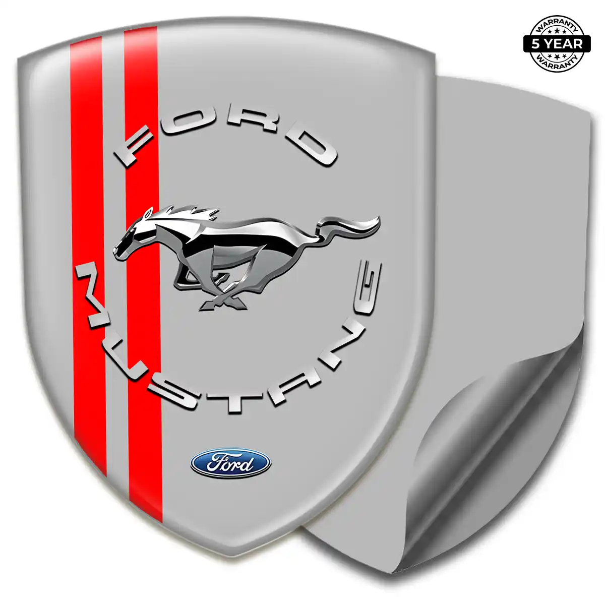 Ford Mustang Emblem Logo Badge Sleek Style