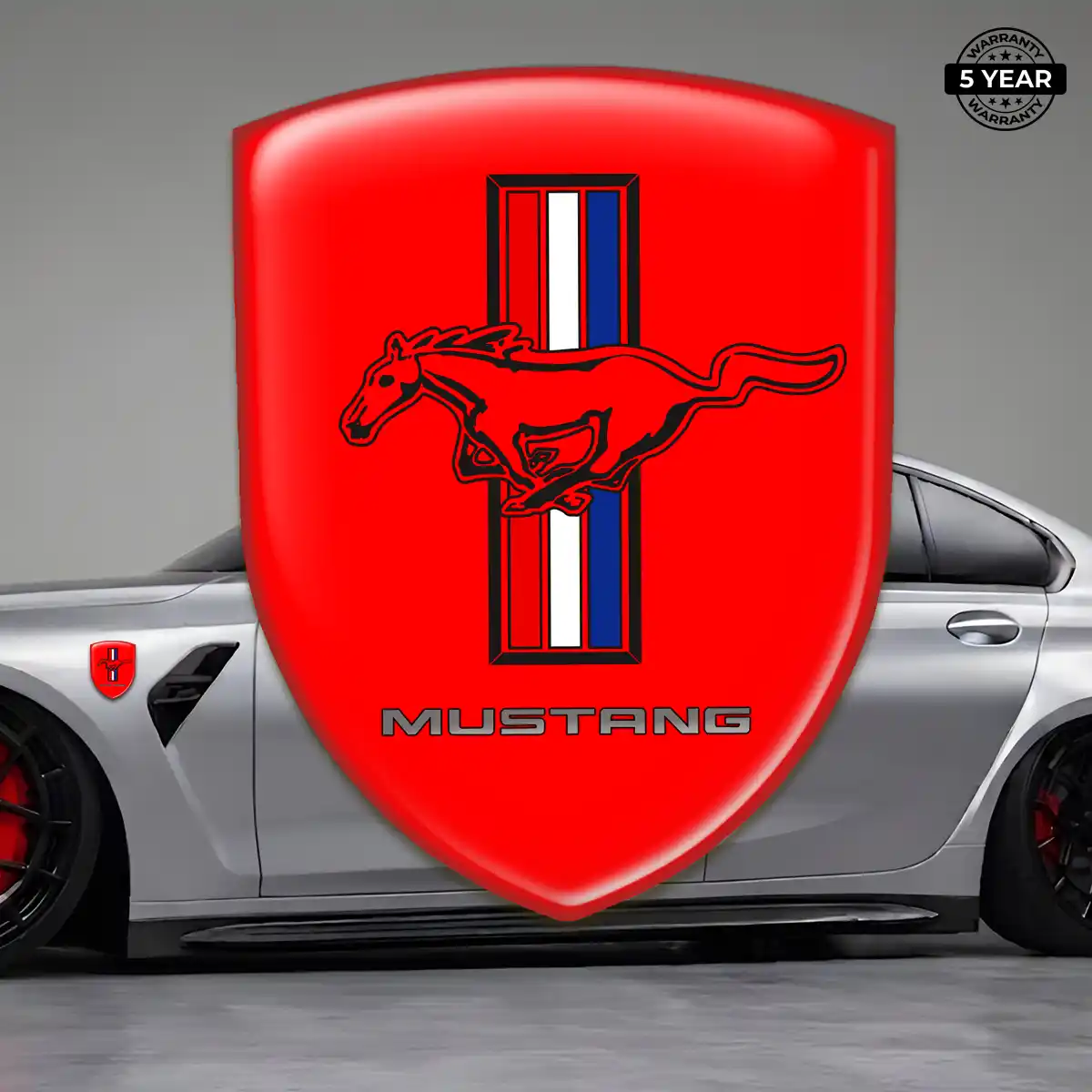 Ford Mustang Emblem Refined Design