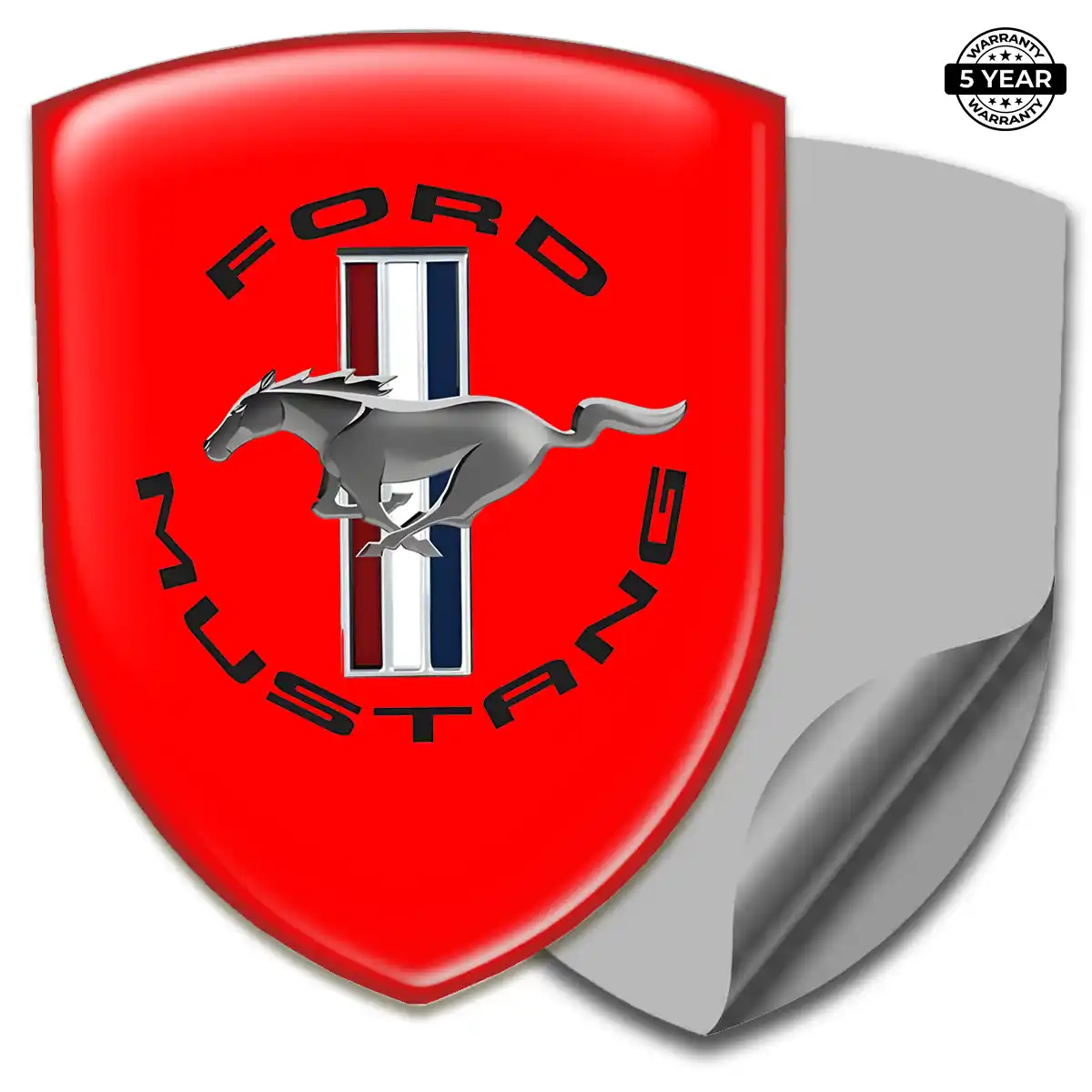 Ford Mustang Emblem Shield Elite Finish