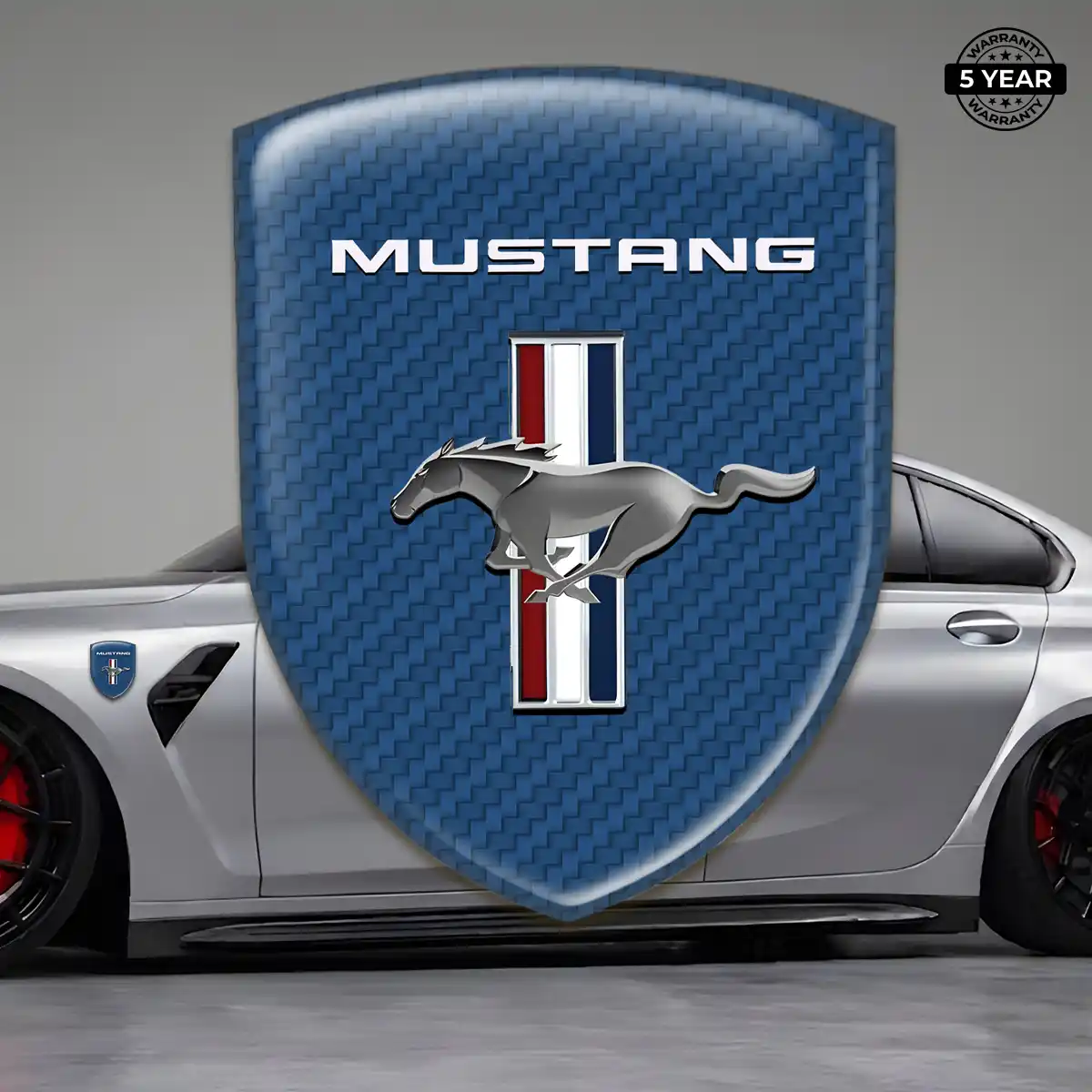 Ford Mustang Emblem Silicone Elite Finish