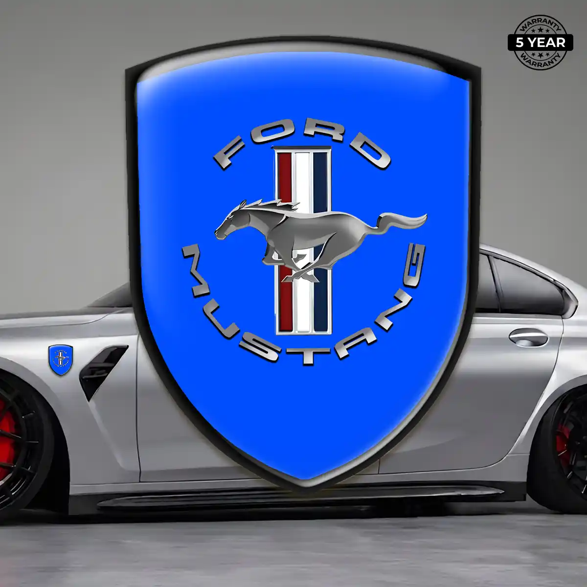 Ford Mustang Emblem Silicone Refined Design