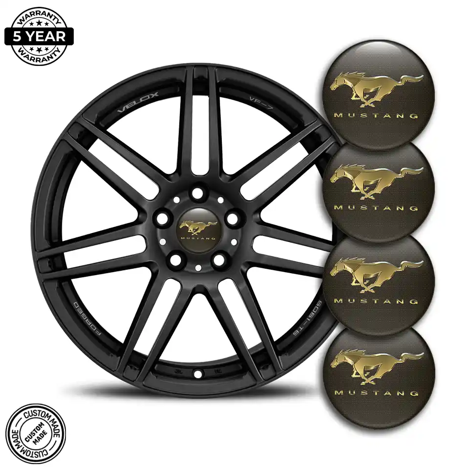 Ford Mustang Epoxy Sticker Premium Edition