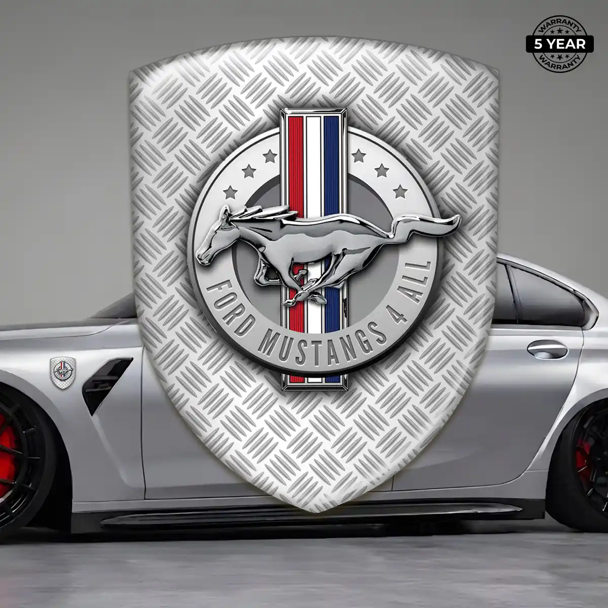 Ford Mustang Logo Badge Sleek Style