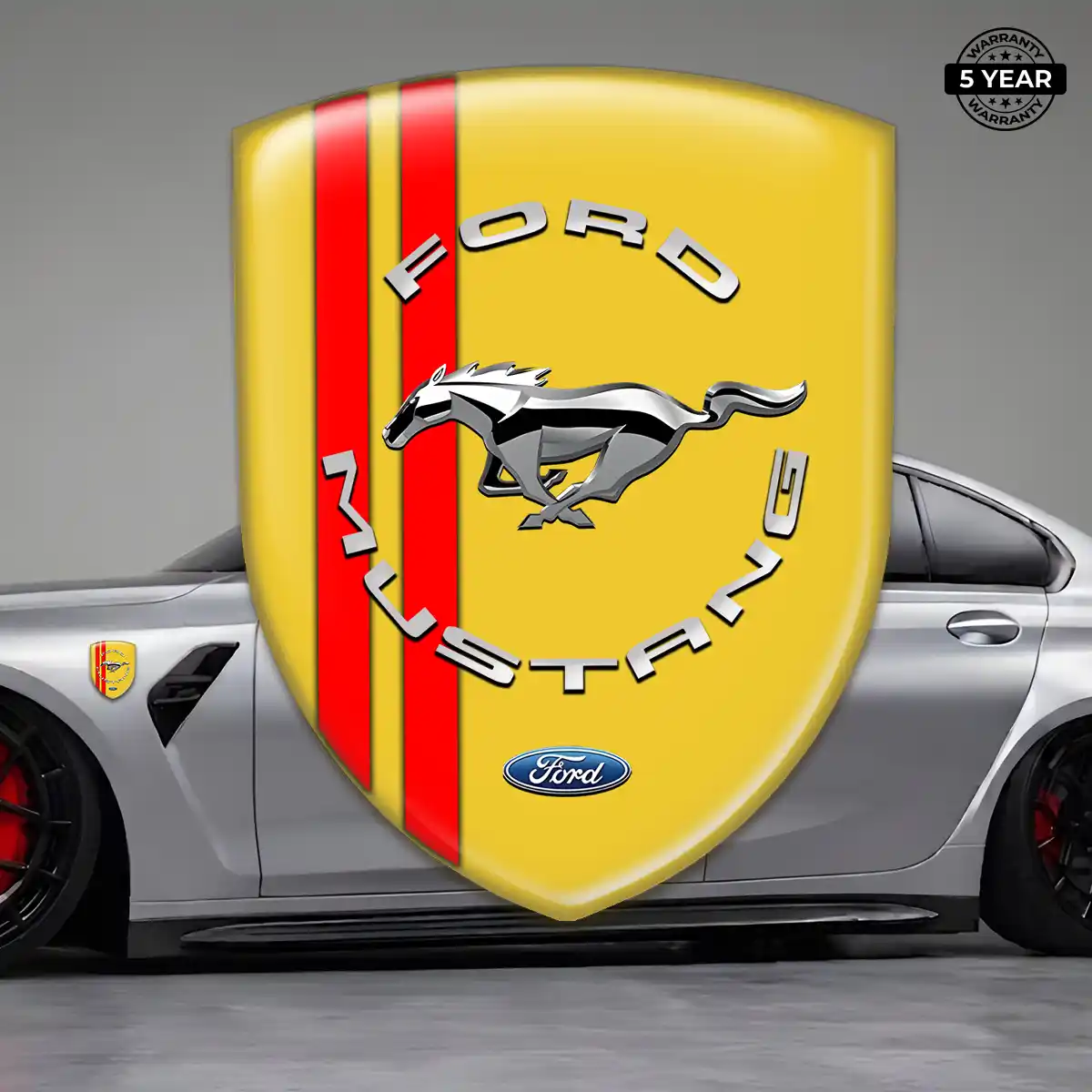 Ford Mustang Logo Emblem Elite Finish