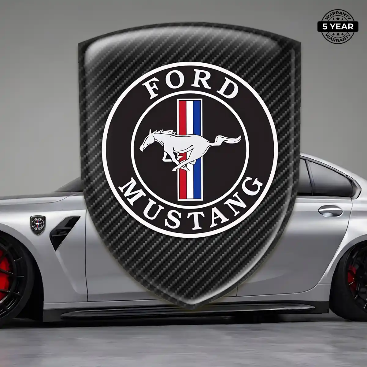 Ford Mustang Logo Emblem Refined Design