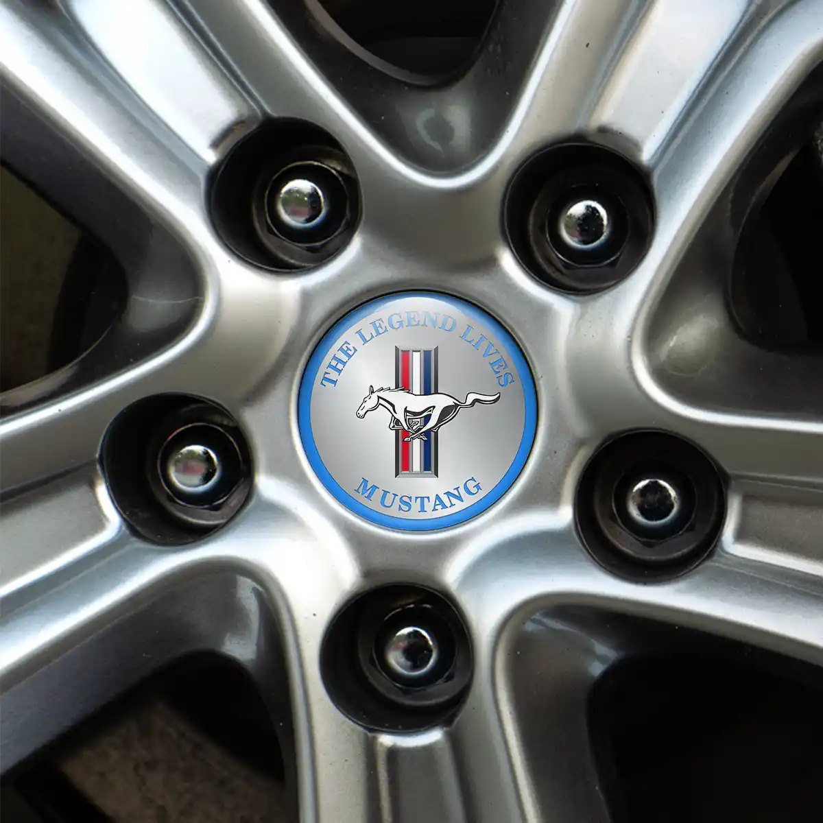 Ford Mustang Logo Emblem Self-Adhesive High Quality