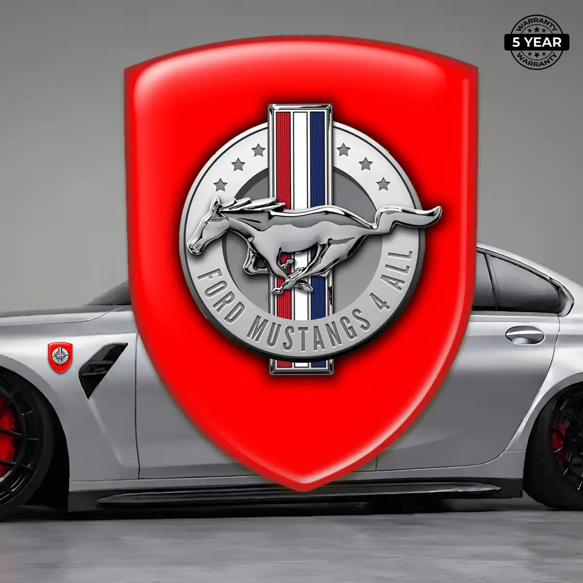 Ford Mustang Logo Emblem Sleek Style