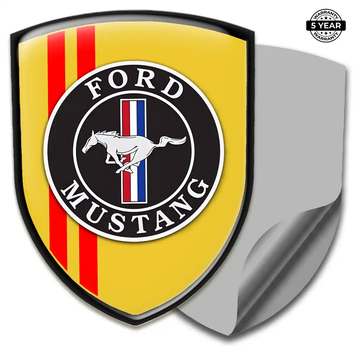 Ford Mustang Logo Sticker Elite Finish