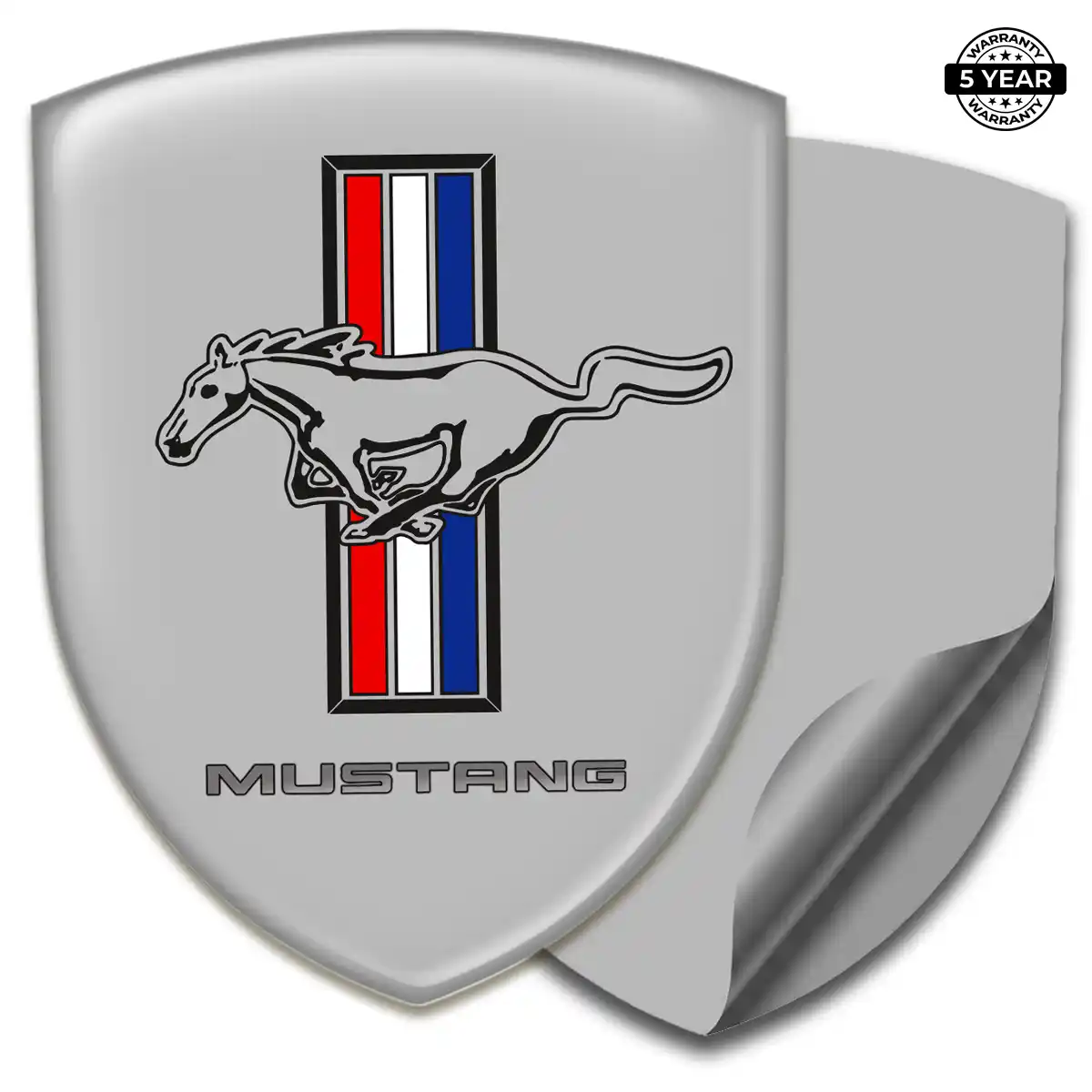 Ford Mustang Logo Sticker Refined Design