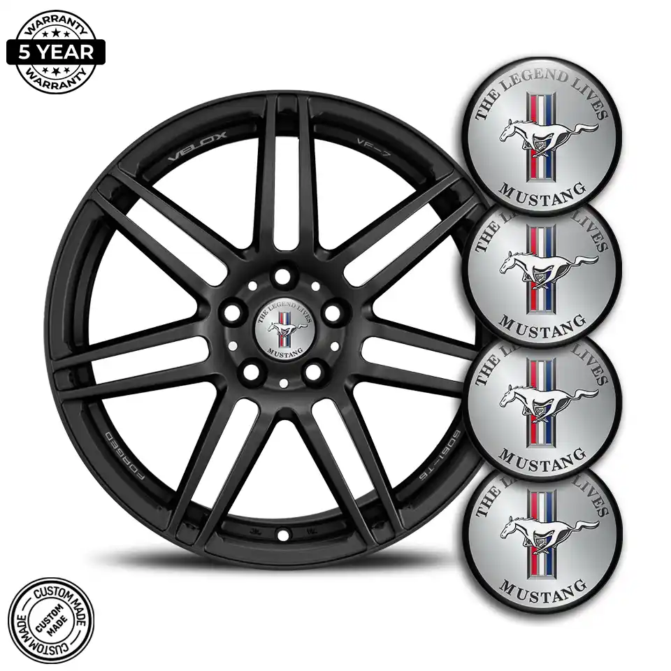 Ford Mustang Logo Sticker Stylish Design