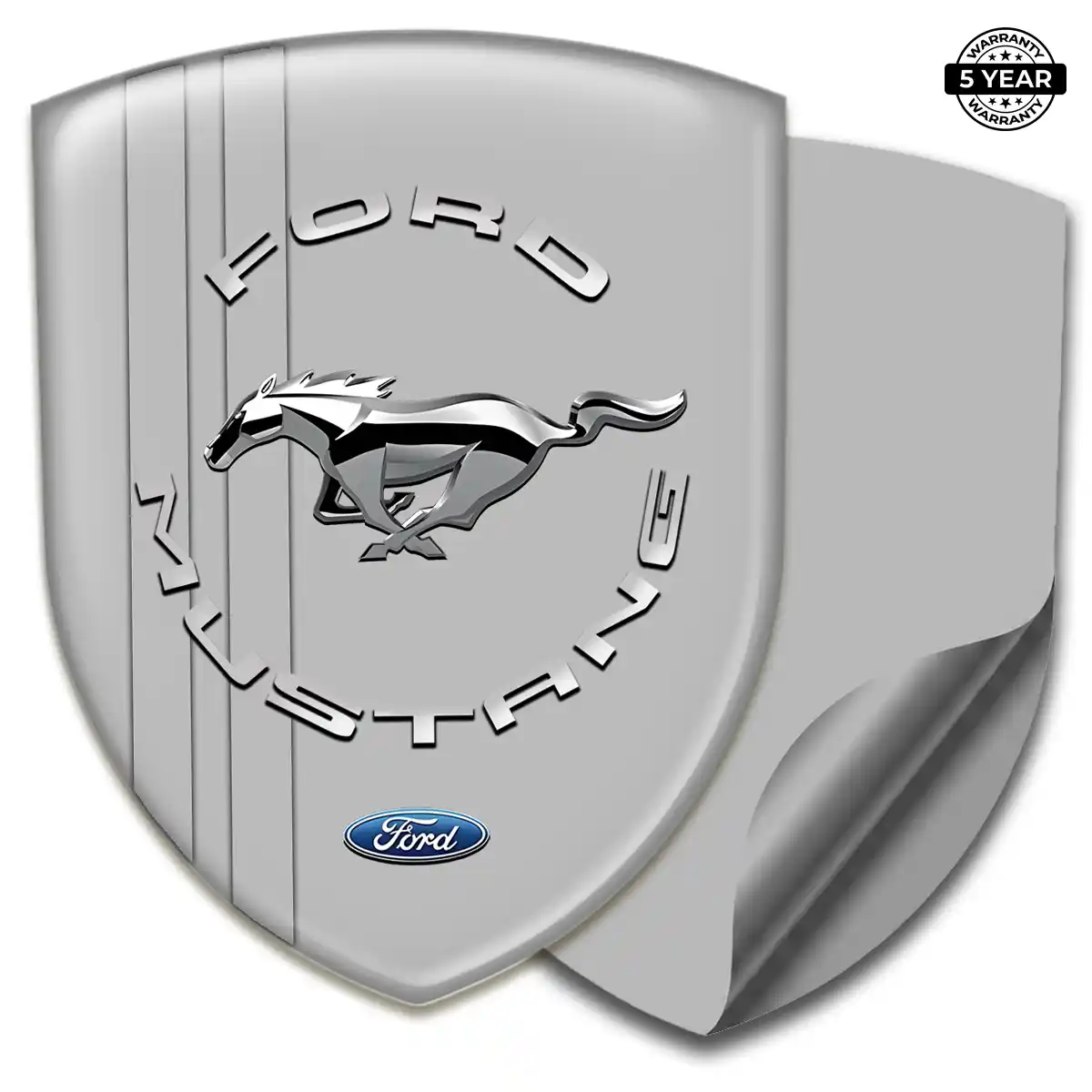 Ford Mustang Self Adhesive Emblem Sticker Sleek Style