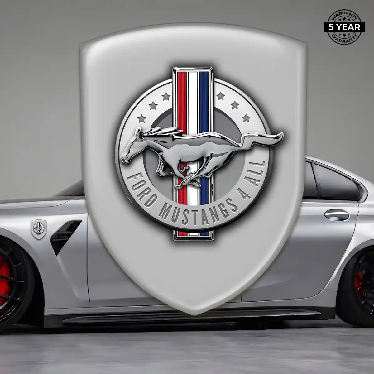 Ford Mustang Silicone Emblem Elite Finish