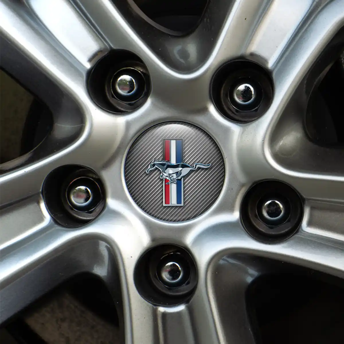 Ford Mustang Silicone Emblem Premium Quality