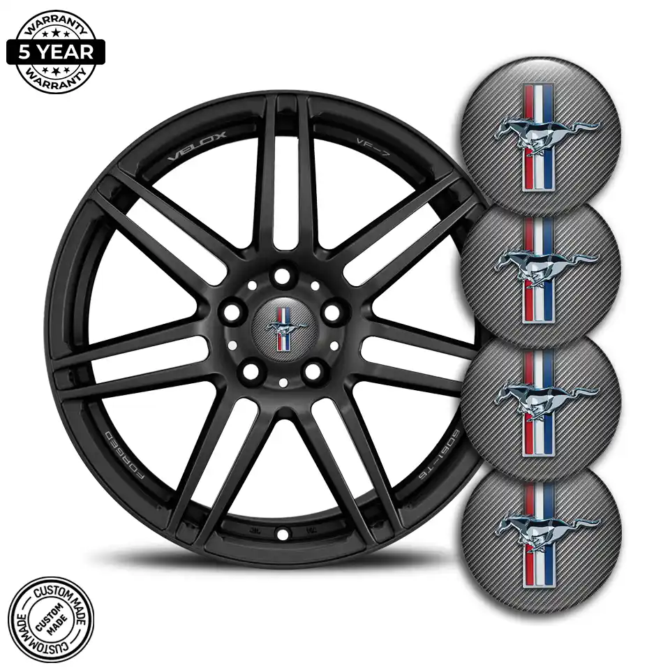 Ford Mustang Silicone Emblem Premium Quality