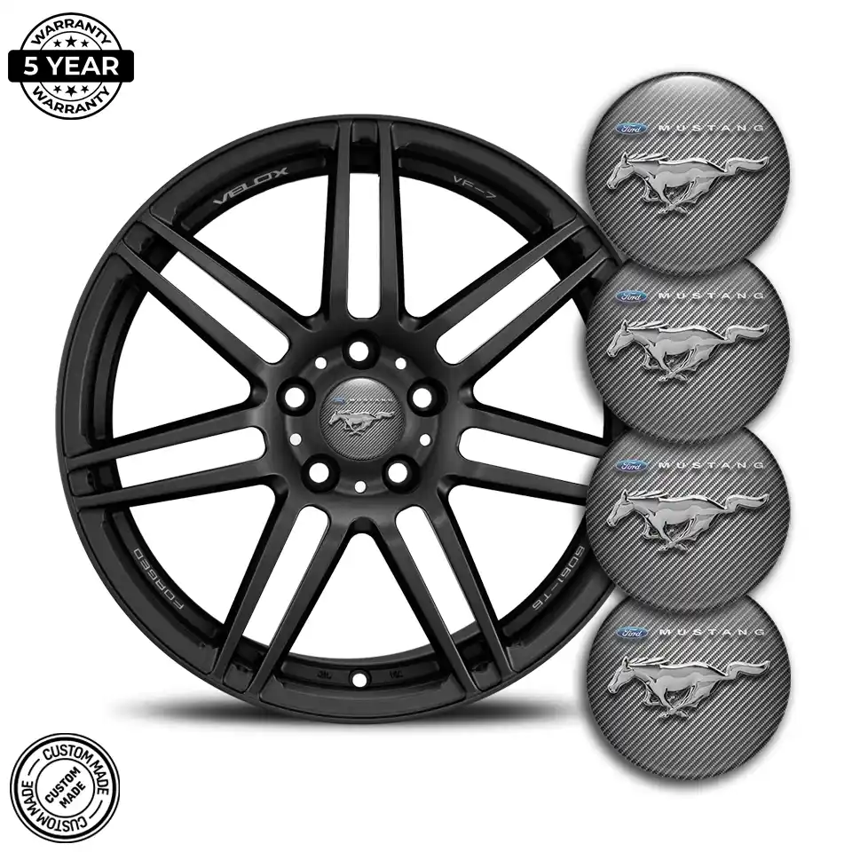 Ford Mustang Silicone Emblem Stylish Design