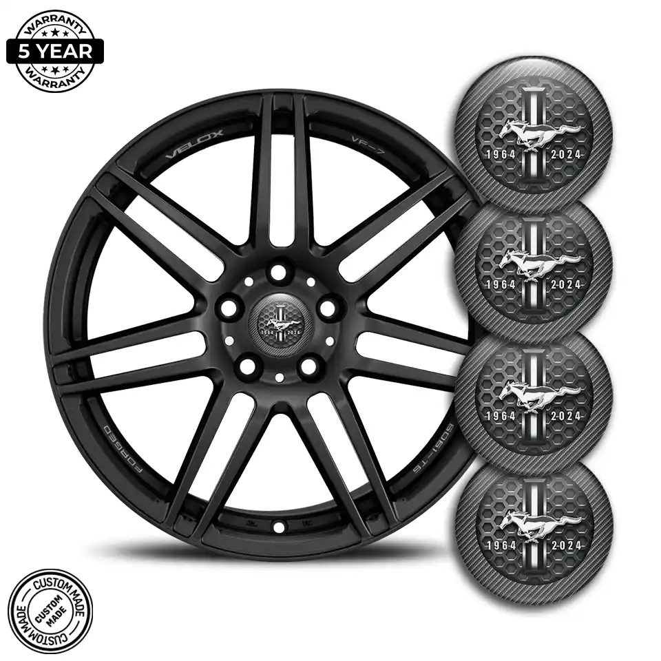 Ford Mustang Silicone Sticker High Quality