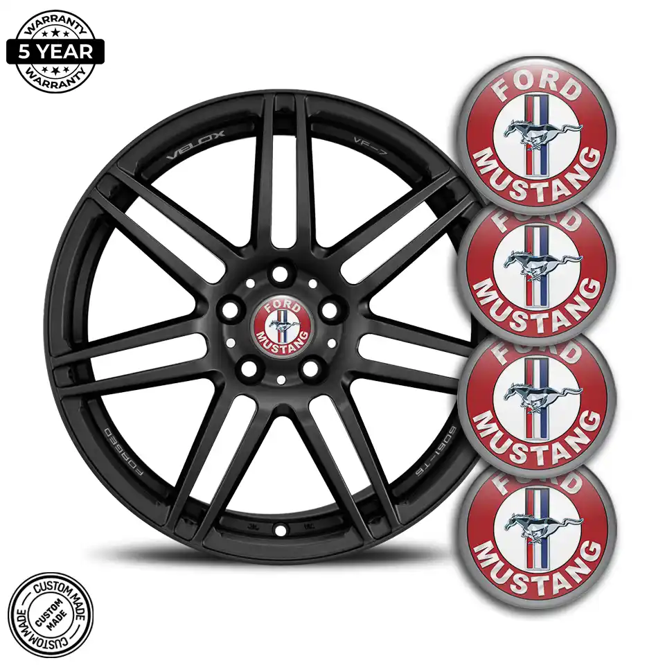 Ford Mustang Silicone Sticker Premium Edition