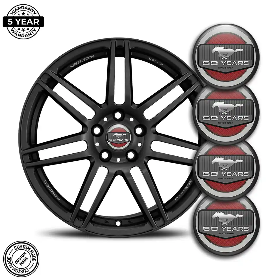 Ford Mustang Silicone Sticker Self-Adhesive High Quality