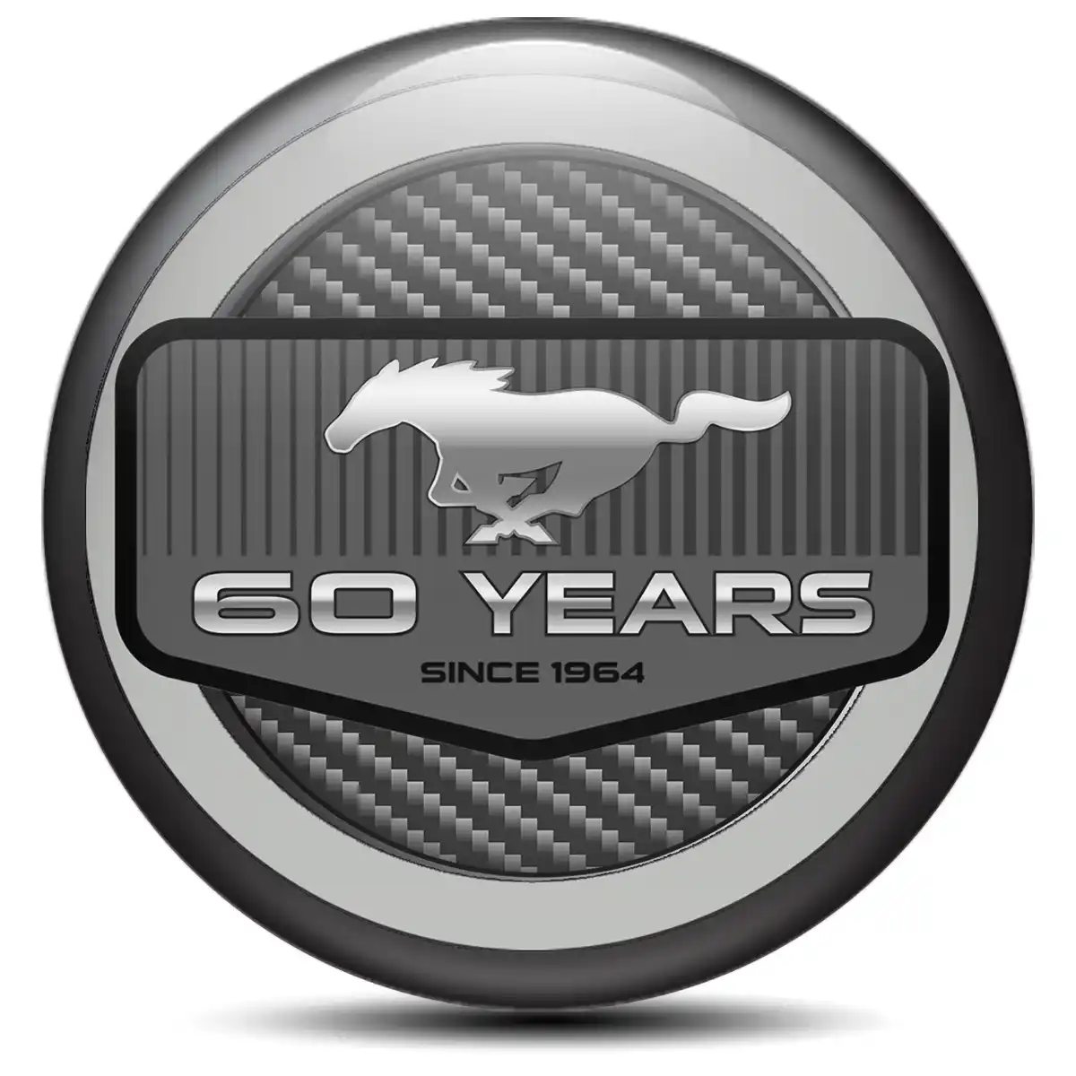 Ford Mustang Sticker Epoxy 3D Gel High Quality