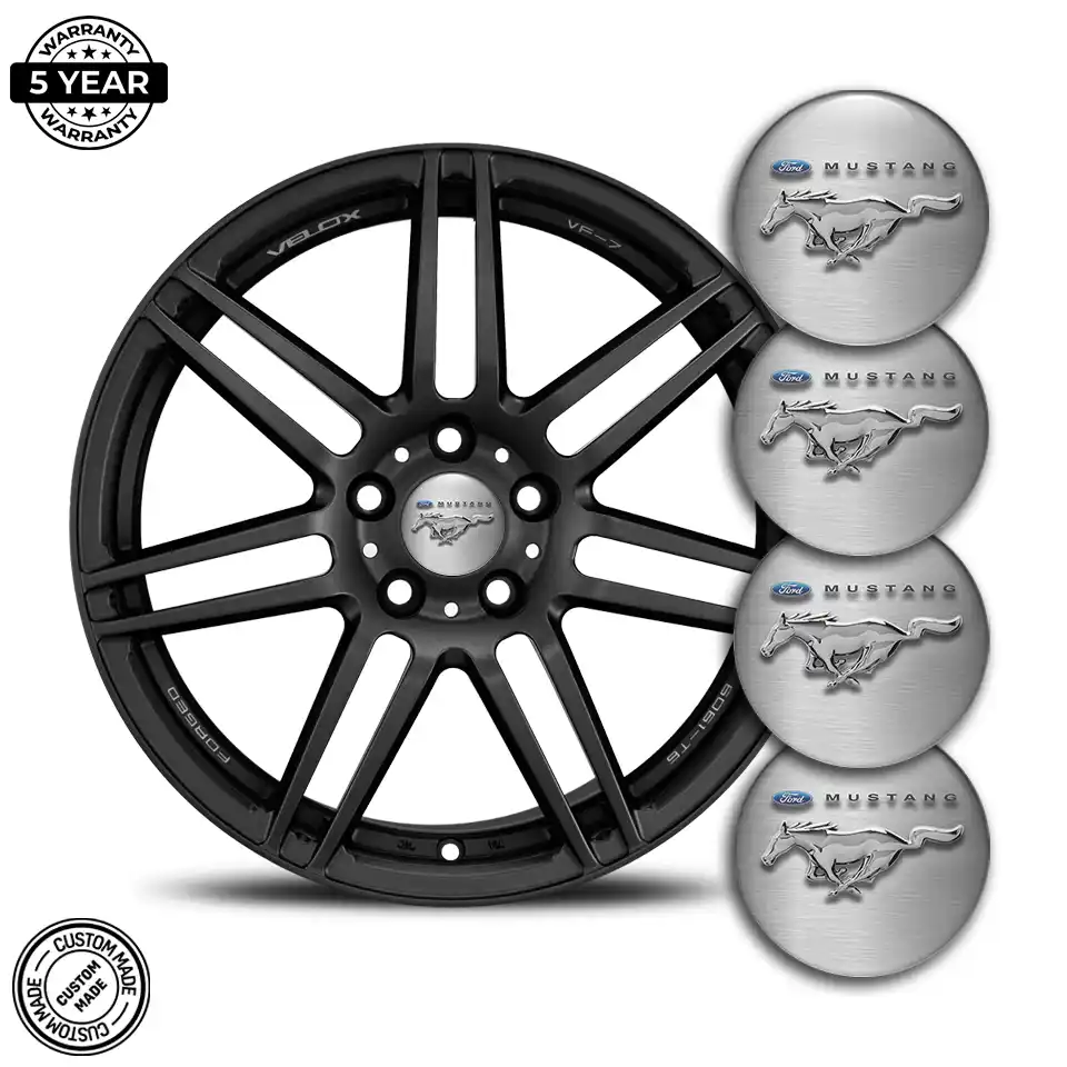 Ford Mustang Sticker Epoxy 3D Gel Premium Quality