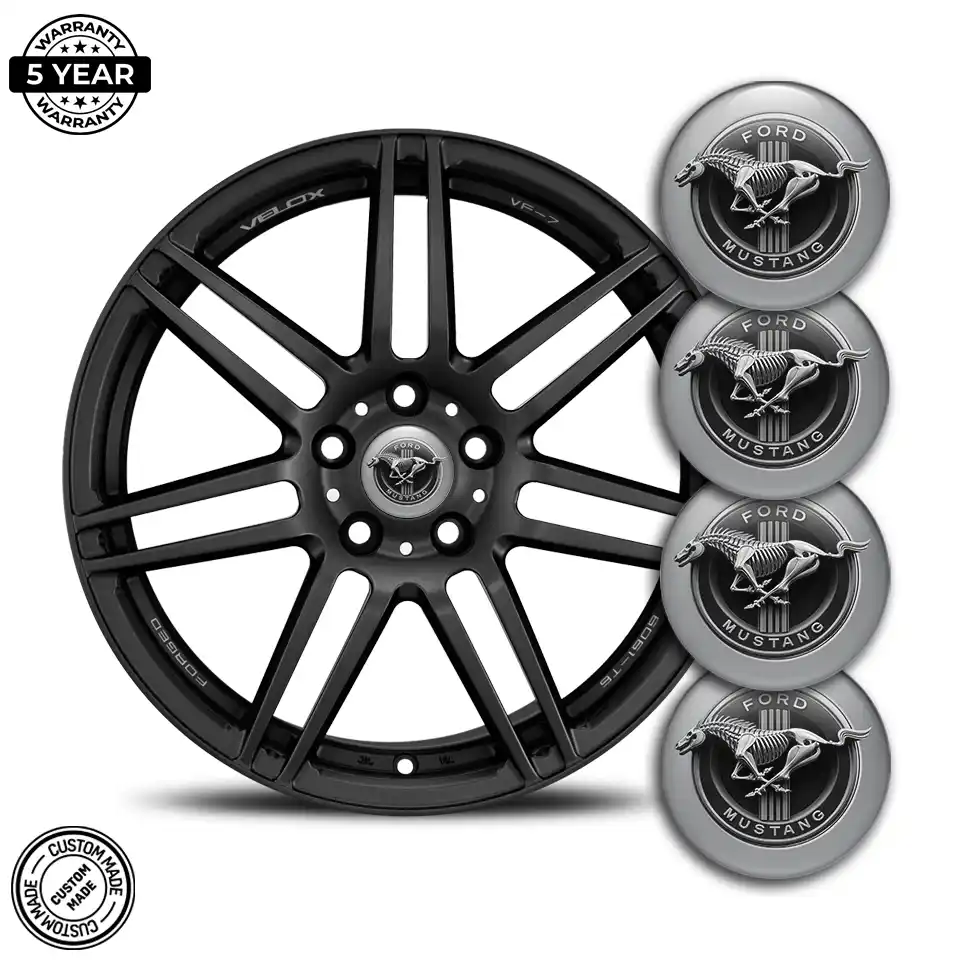 Ford Mustang Sticker Epoxy 3D Gel Stylish Design