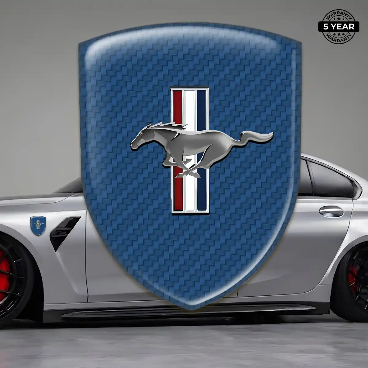 Ford Mustang Sticker Refined Design