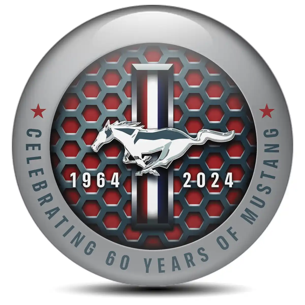 Ford Mustang Wheel Emblems Limited Edition