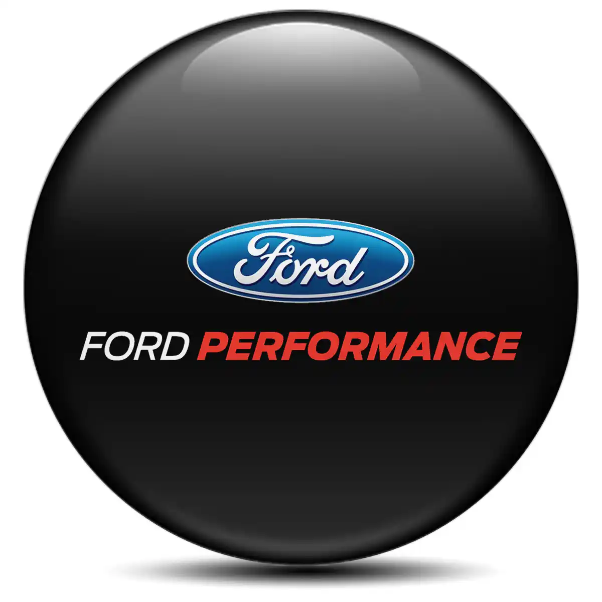 Ford Performance Domed Emblem Self-Adhesive Stylish Design