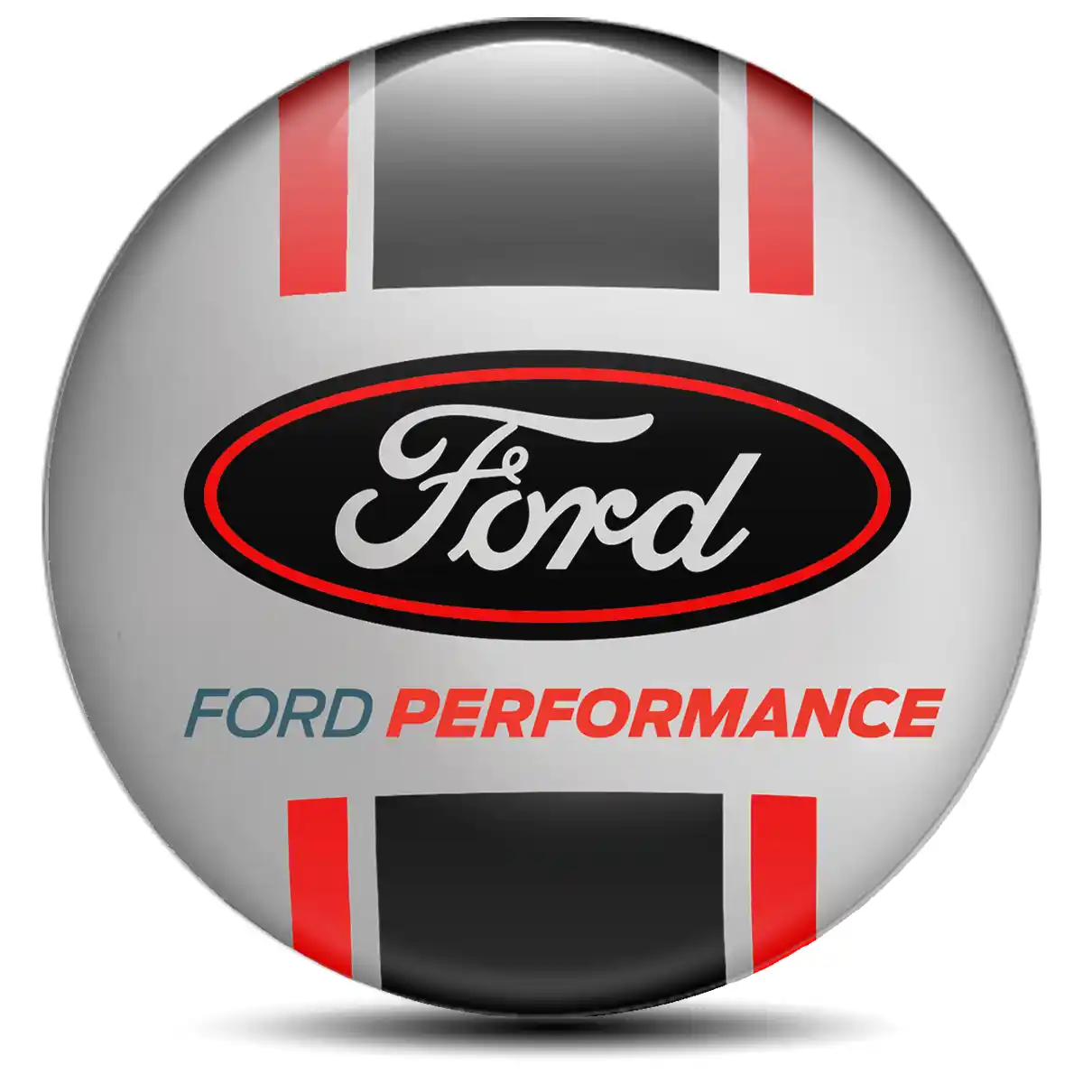 Ford Performance Domed Emblem Stylish Design