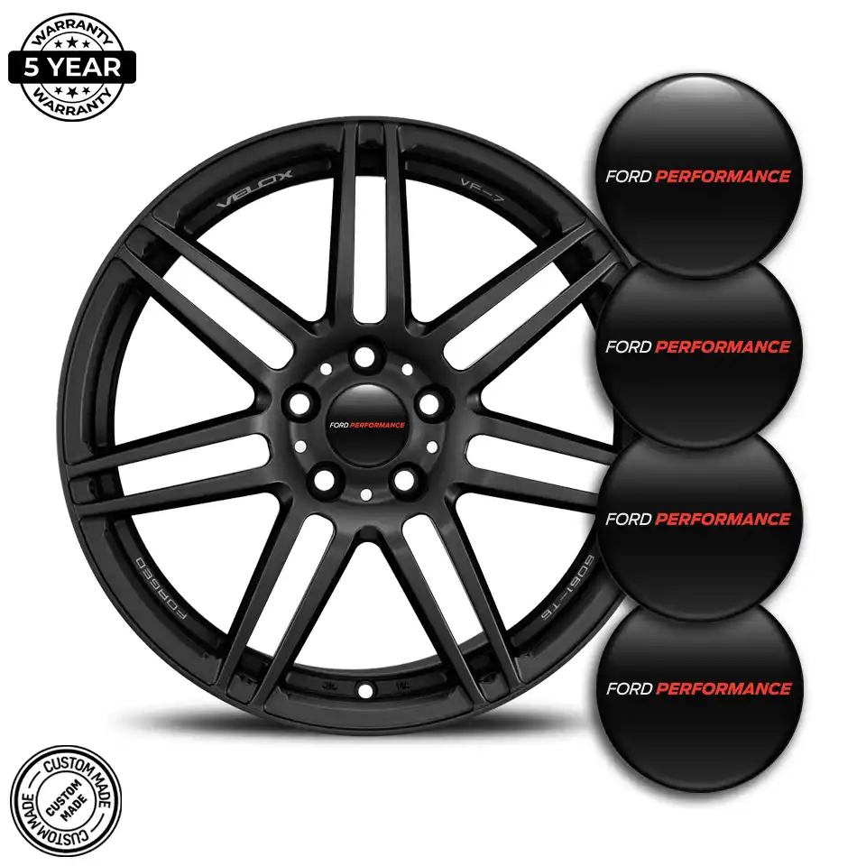 Ford Performance Logo Silicone Emblem Stylish Design