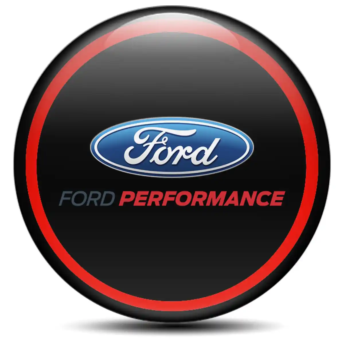 Ford Performance Silicone Emblem Self-Adhesive Stylish Design