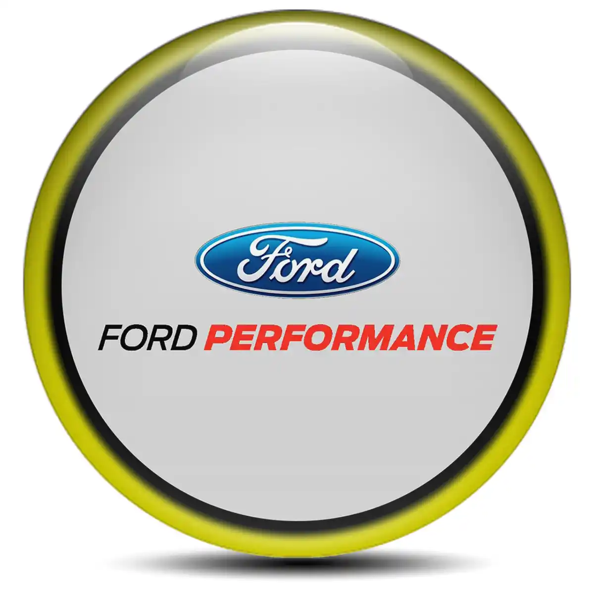 Ford Performance Silicone Sticker Self-Adhesive Stylish Design