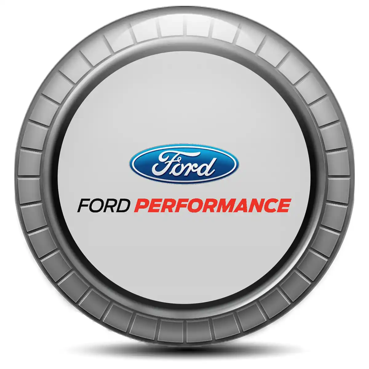 Ford Performance Silicone Sticker Stylish Design