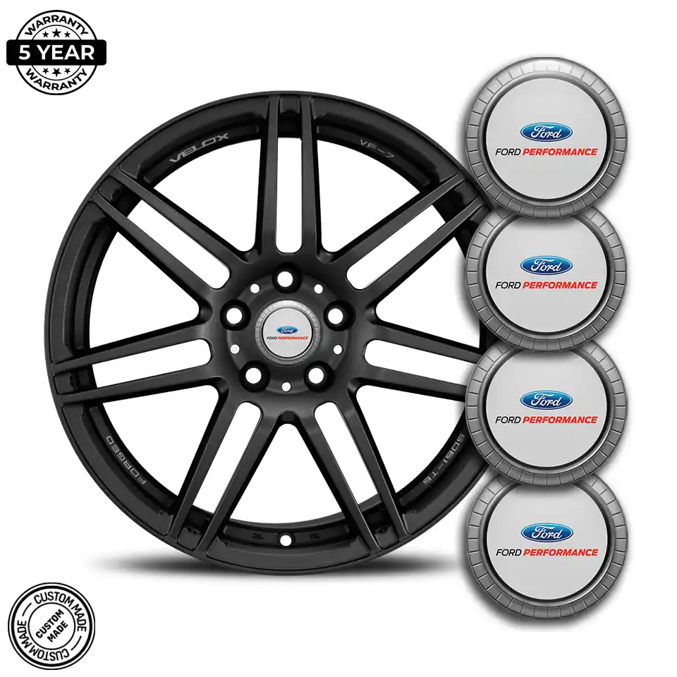 Ford Performance Silicone Sticker Stylish Design