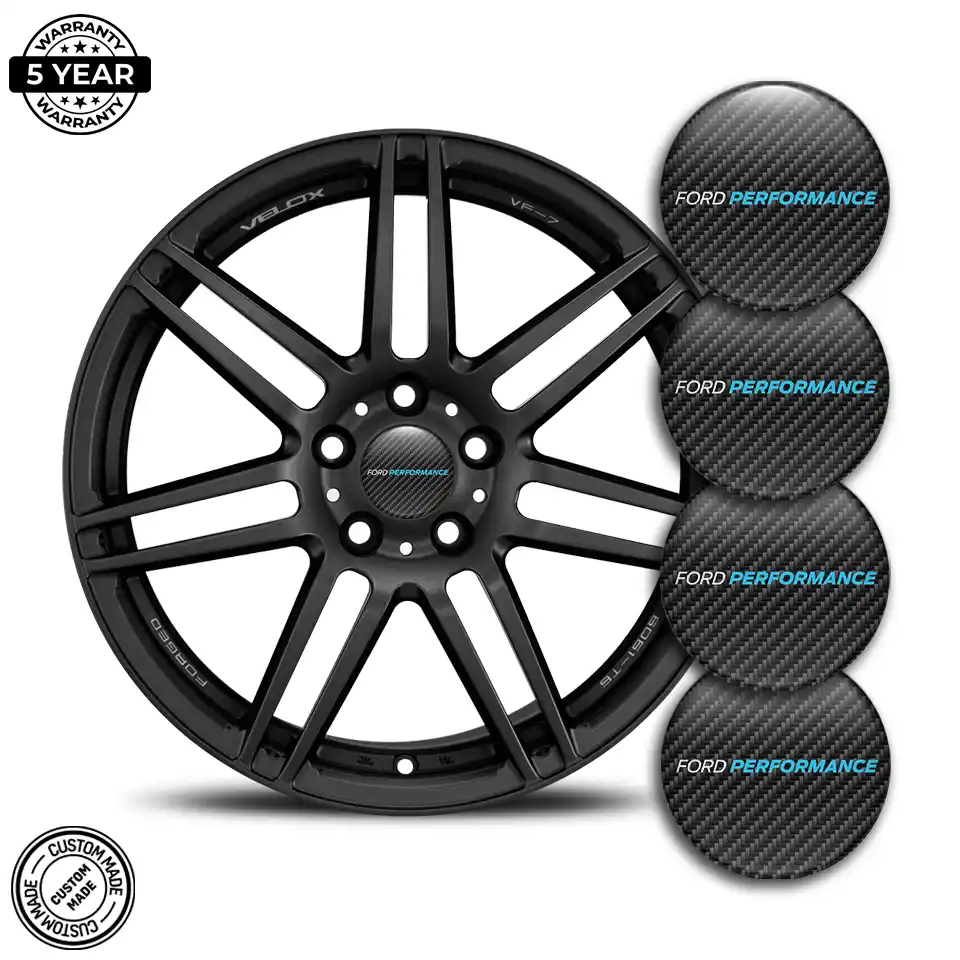 Ford Performance Wheel Emblems Stylish Design