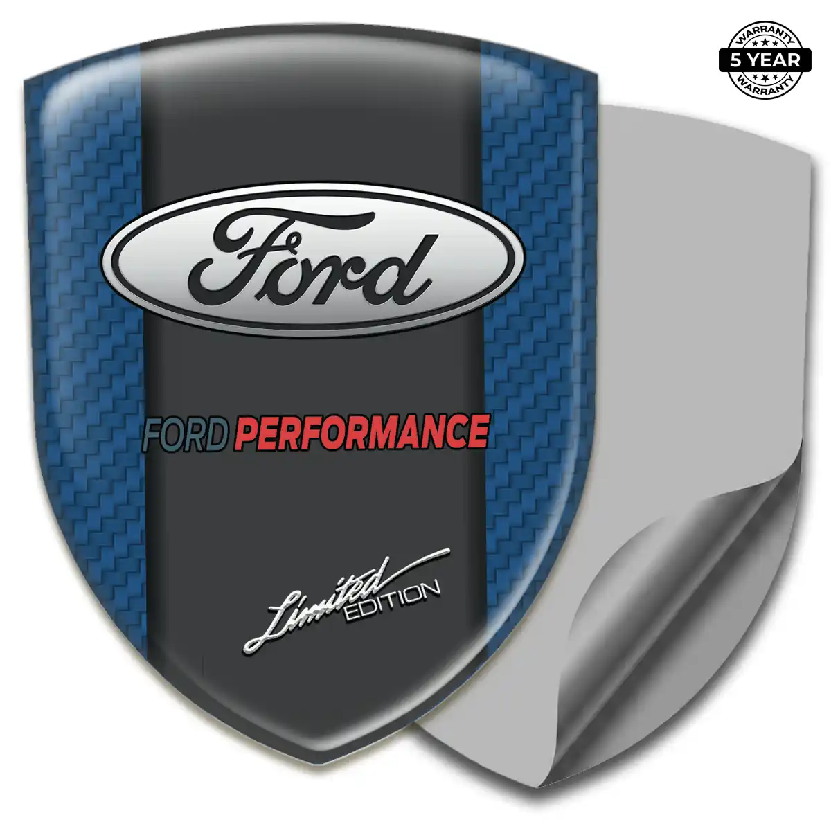 Ford Resin Badge Sticker Refined Design