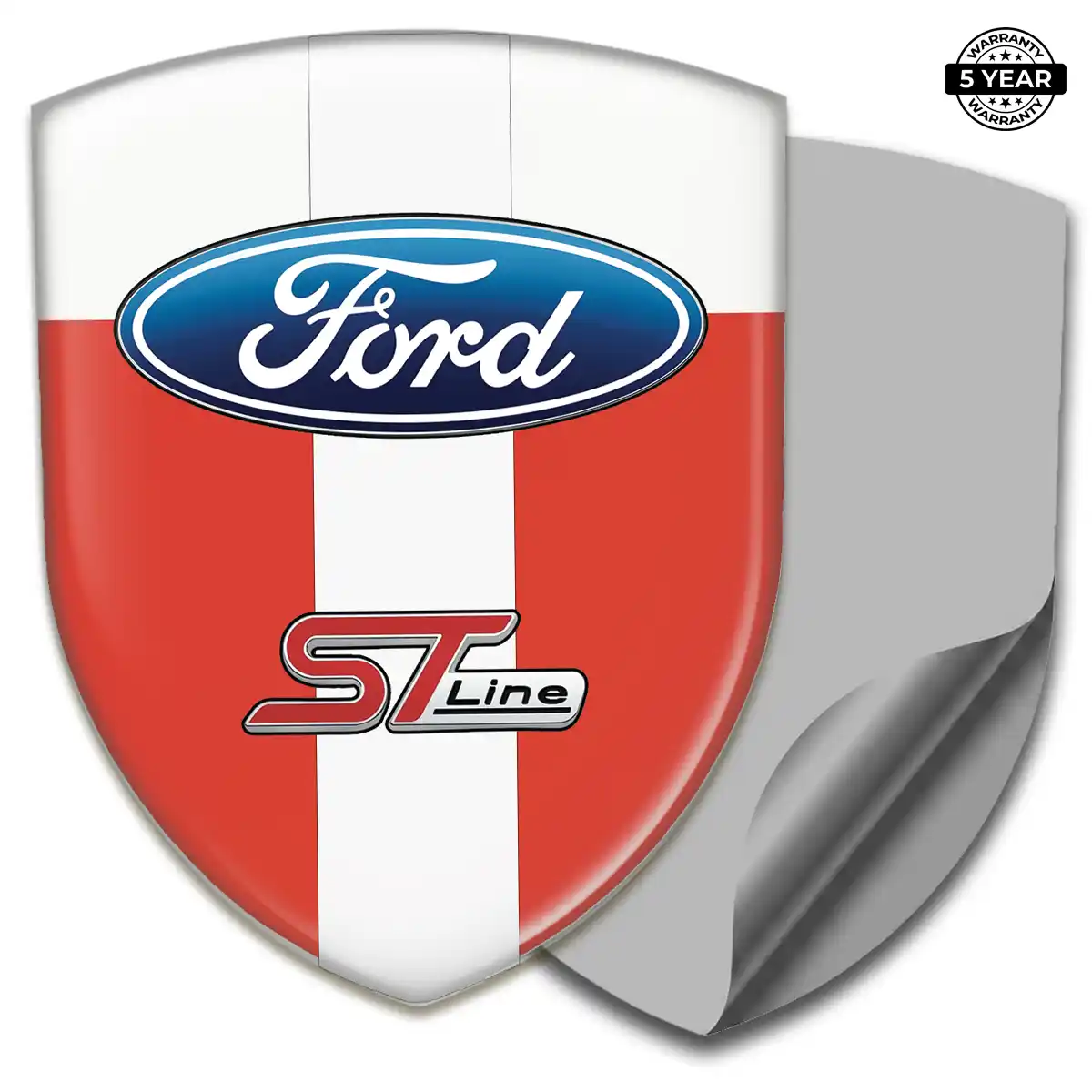 Ford Resin Badge Sticker Sleek Style