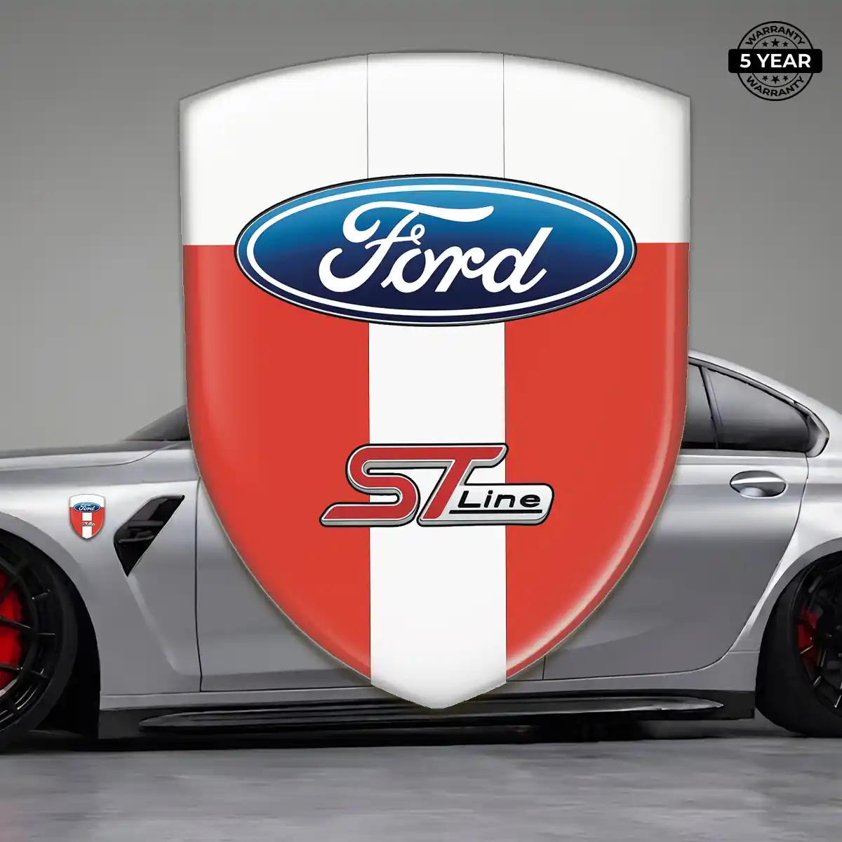 Ford Resin Badge Sticker Sleek Style