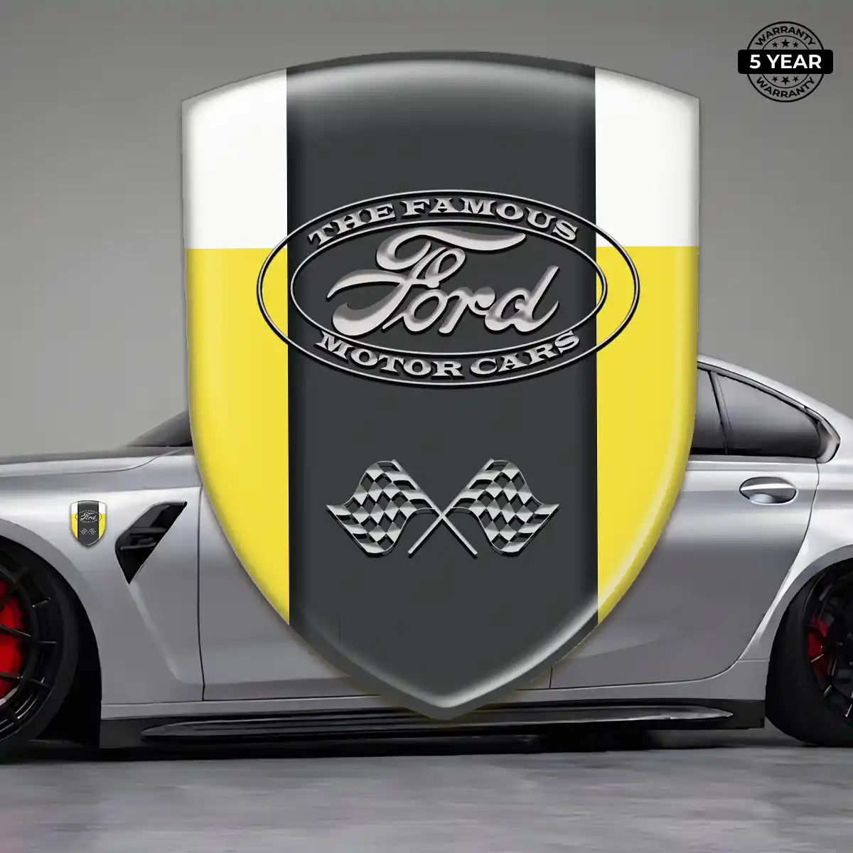 Ford Resin Domed Sticker Refined Design