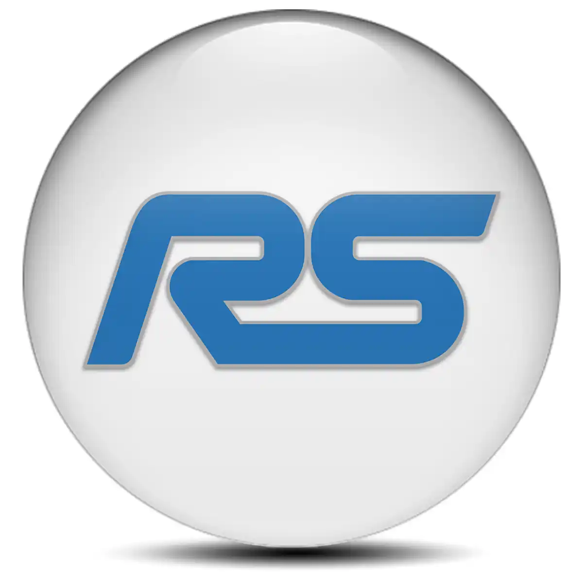 Ford RS Emblem Wheel Center Caps Stylish Design