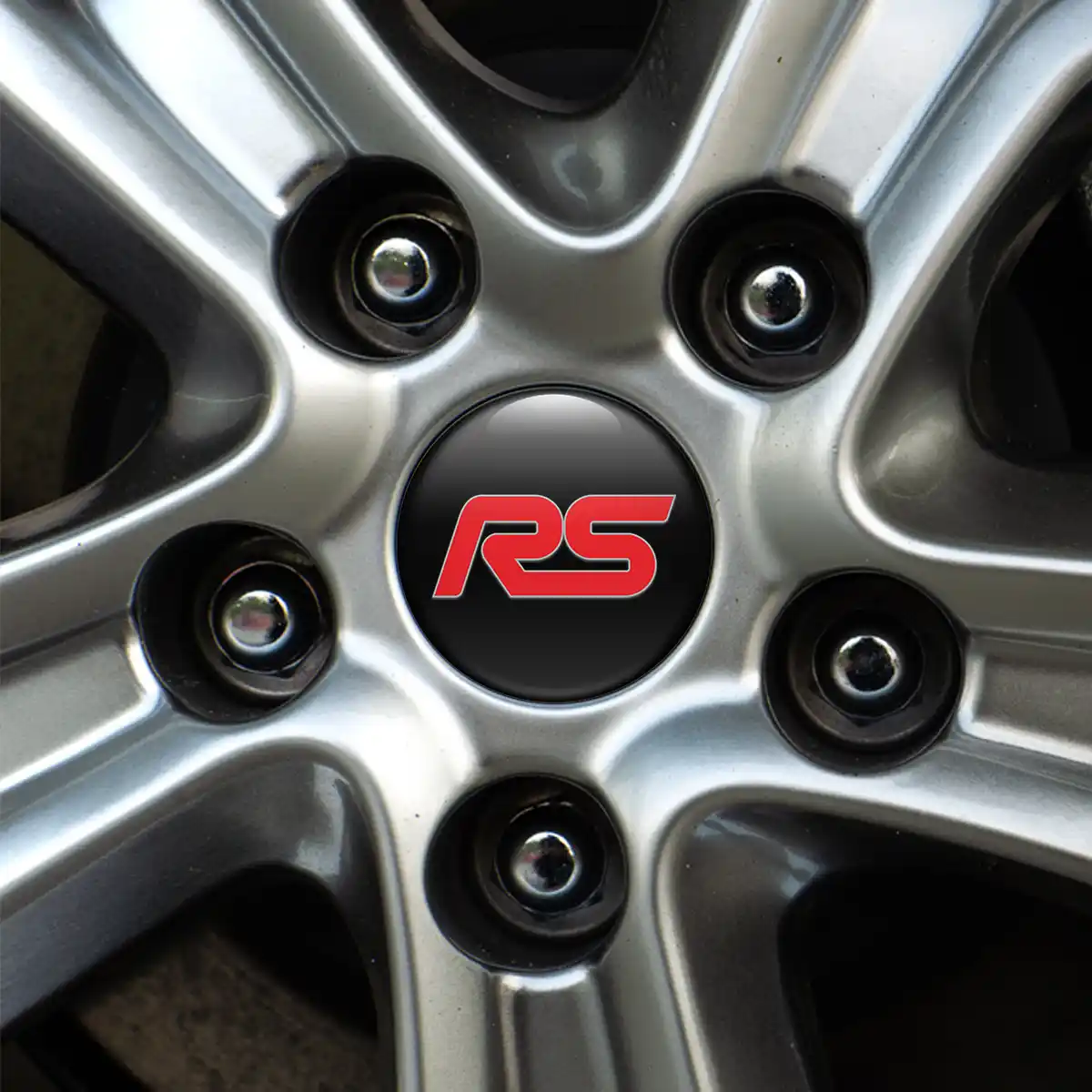 Ford RS Logo Emblem Self-Adhesive Stylish Design