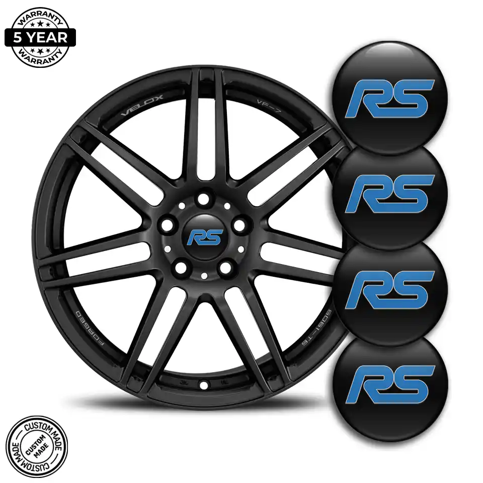 Ford RS Logo Emblem Stylish Design