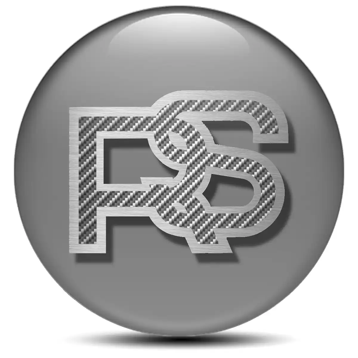 Ford RS Silicone Emblem Self-Adhesive Stylish Design