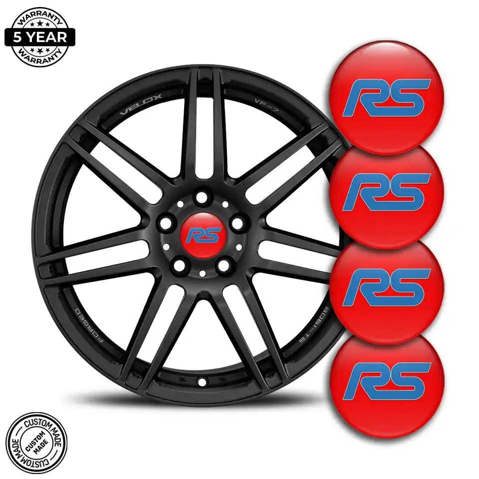 Ford RS Silicone Emblem Stylish Design