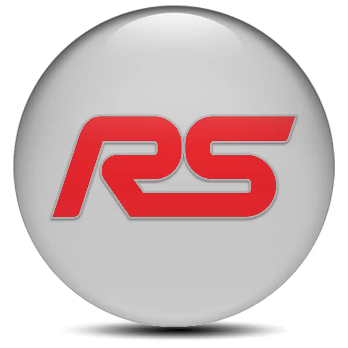 Ford RS Silicone Sticker Self-Adhesive Stylish Design