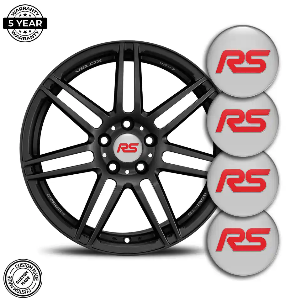 Ford RS Silicone Sticker Self-Adhesive Stylish Design