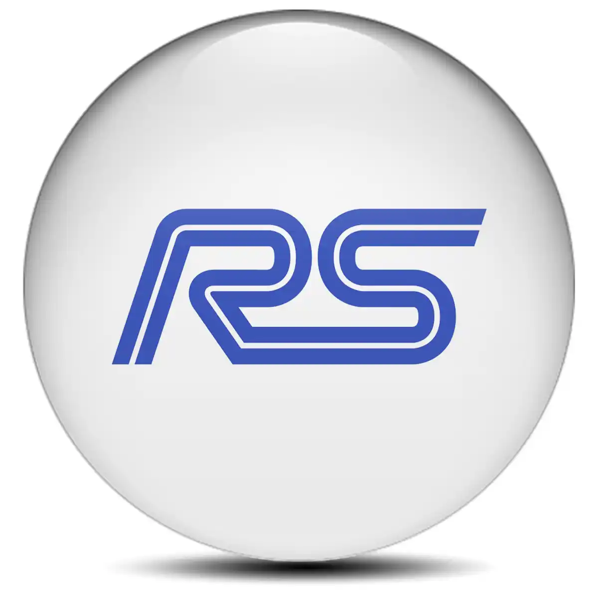 Ford RS Silicone Sticker Stylish Design
