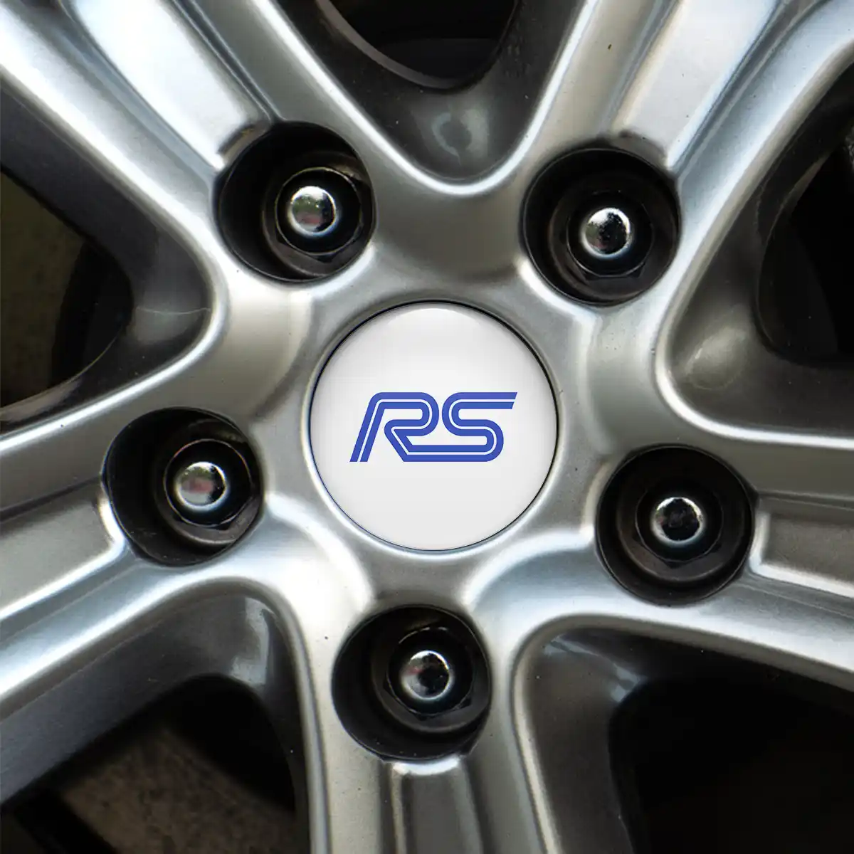 Ford RS Silicone Sticker Stylish Design