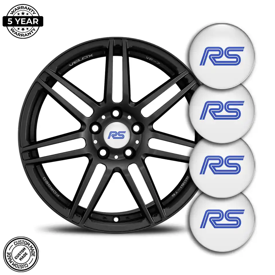 Ford RS Silicone Sticker Stylish Design