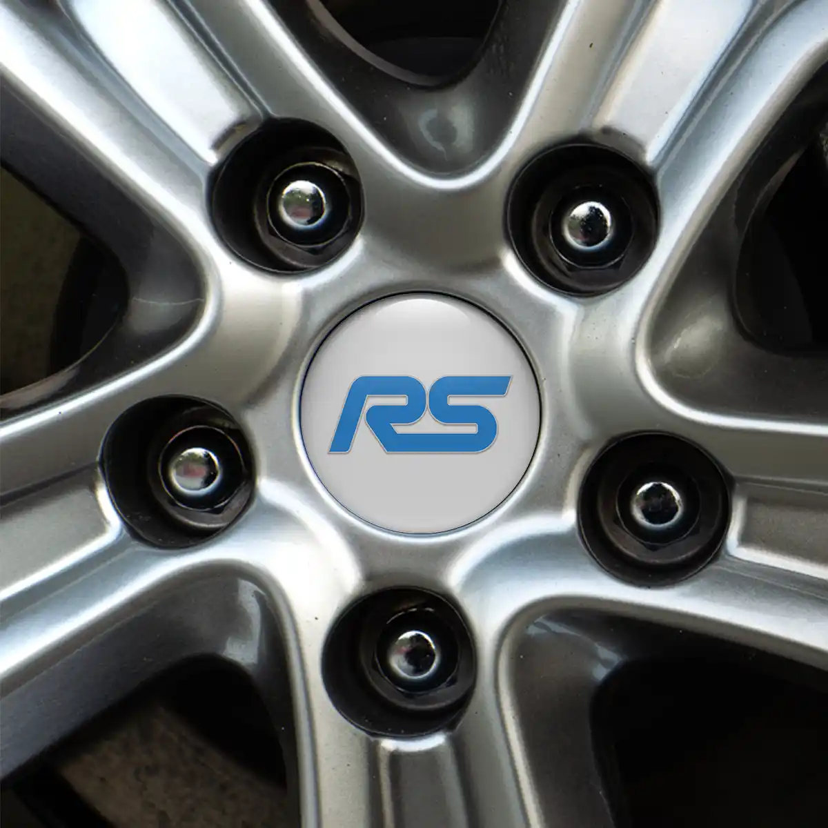 Ford RS Sticker Epoxy 3D Gel Stylish Design
